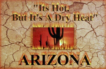 "Dry Heat" post card
